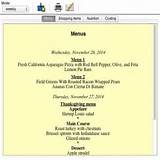 Images of Meal Planning Software For Mac