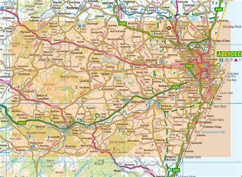 Mapas Detallados De Aberdeen Para Descargar Gratis E Imprimir