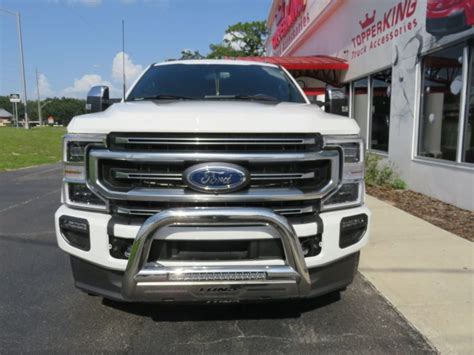 2022 White Ford F250 With Leer 100xq Topperking Topperking