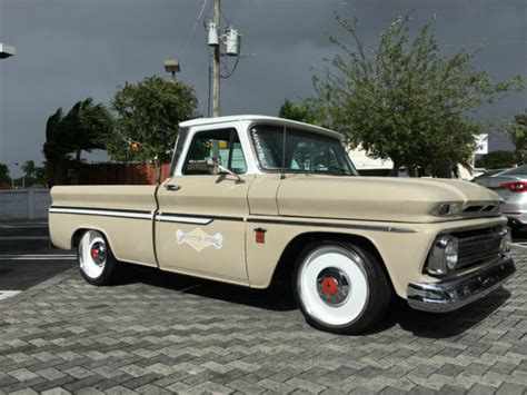 1966 Chevy C10 Custom Chevrolet Pickup Truck Fleetside For Sale