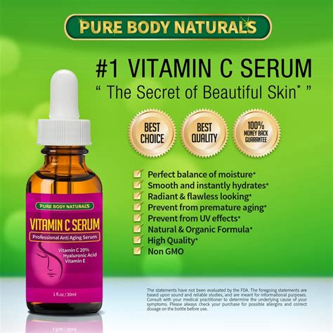 Vitamin c, however, is your skin's best friend. Aimee Does Reviews: Pure Body Naturals Vitamin C Serum #Review