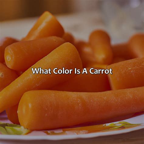 What Color Is A Carrot Branding Mates