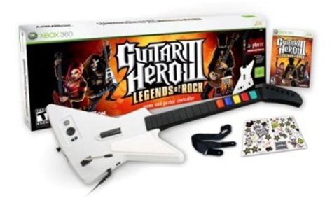 Guitar Hero 3 Bundle Wired Guitar Xbox