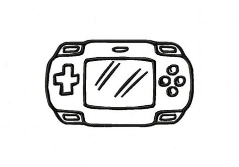 Sketch Art Game Gamer Doodle Handheld Machine Embroidery Etsy