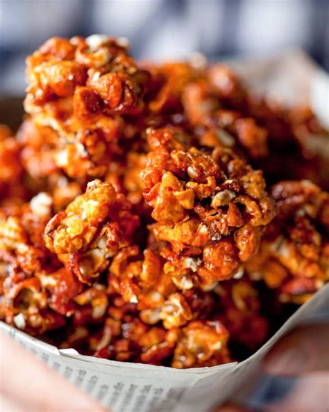 Sriracha Honey Popcorn Clusters Will Be Your New Must Have Movie Snack