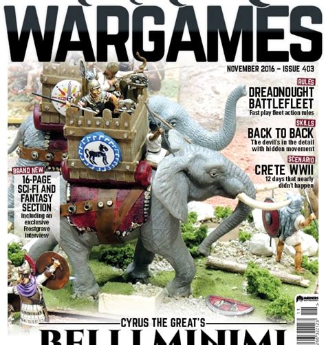 The New Look Miniature Wargames Magazine Is Here Tabletop Gaming