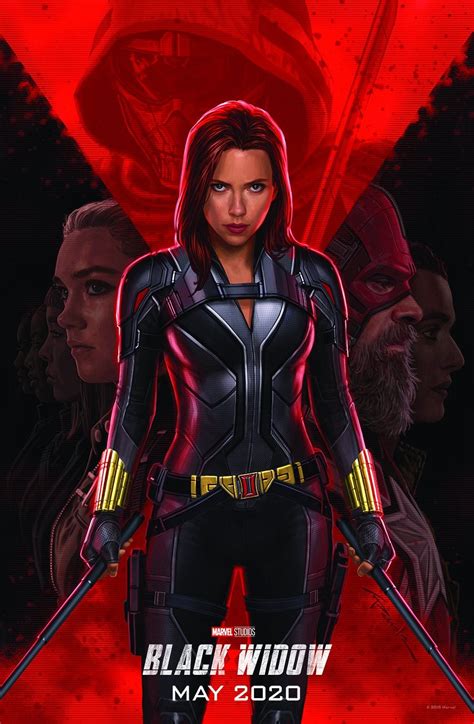 Official Black Widow Poster Avengers