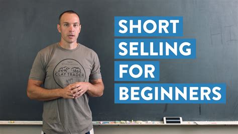 Short Selling For Beginners (Terms and Definitions Guide)