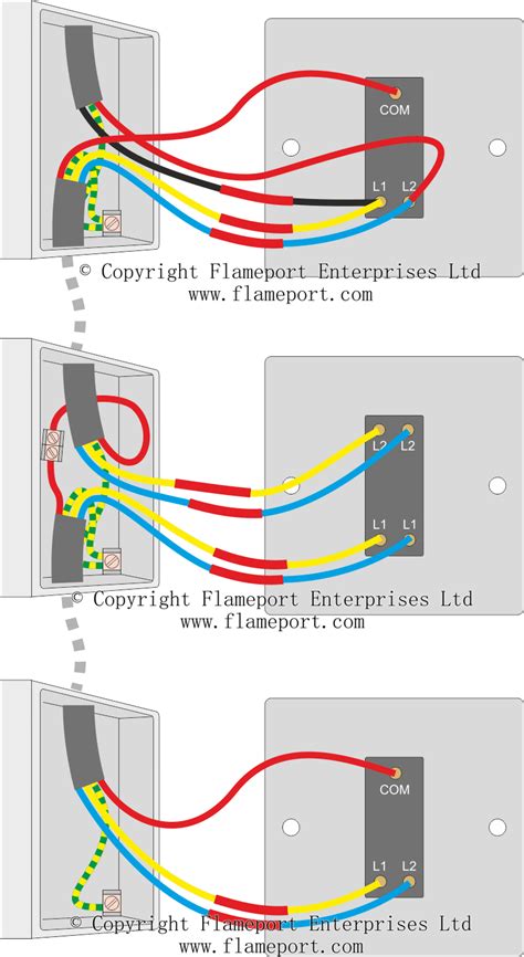 Two Way And Intermediate Light Switch Diagram