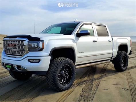 2018 Gmc Sierra 1500 With 20x10 18 Fuel Cleaver And 35125r20 Maxxis