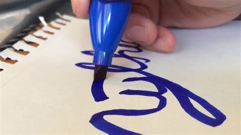 Sharpie Calligraphy 1 Youtube