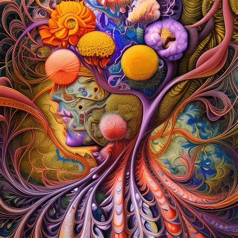 Psychedelic Oil Painting · Creative Fabrica