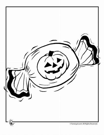 Candy Coloring Halloween Pages Pa Printer Library