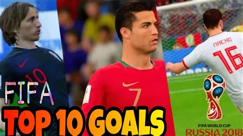 Fifa World Cup Top 10 Goals Flipbook Anation Football Ganesh Youtube