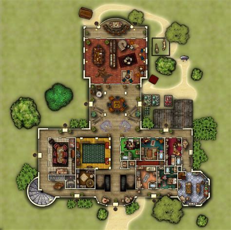 Welcome to a magical society: Photo 4 of 5 from RPG MAPS