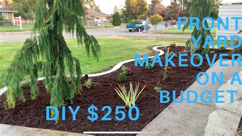 FINALLY Front Yard Makeover On A Budget DIY Landscaping Ideas Money Saving Tips YouTube