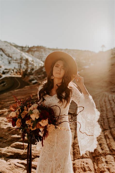 boho desert bride looking chic in the bōda bridal remi gown find and customize your dream