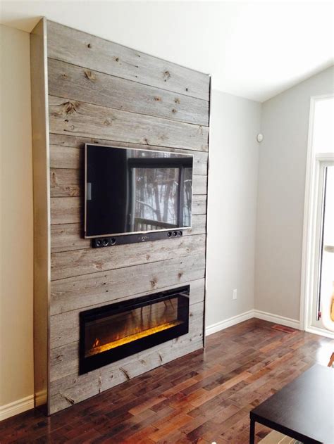 Reclaimed Wood Fireplace 69 - Decoratoo
