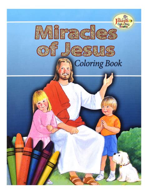 Miracles Of Jesus Coloring Book Part Of The St Joseph Coloring Book