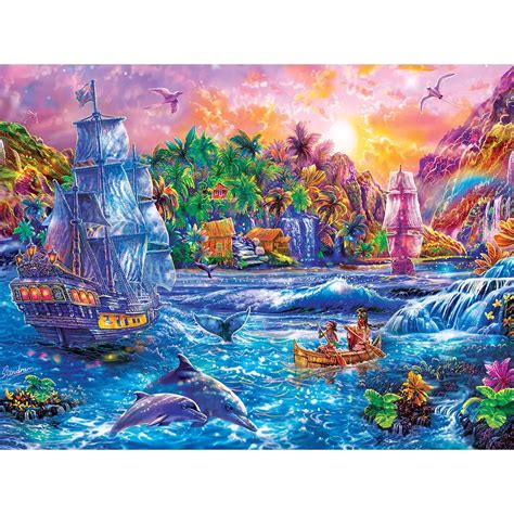 Puzzle Tropici Paradise Found 300xxl 300 Pezzi Puzzle Maniait