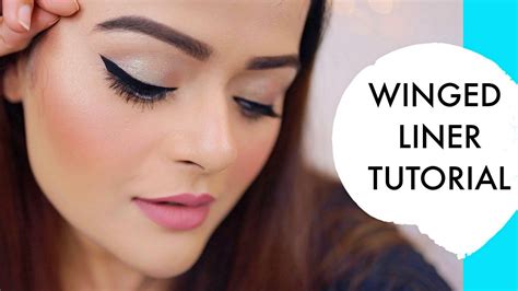 How To Create The Perfect Winged Liner Easy Tutorial Youtube