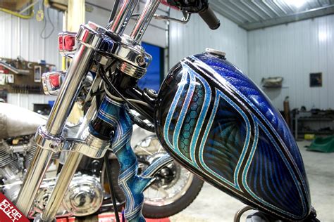 ~tank Close Up Metal Flake Custom Motorcycle Paint Jobs Motorcycle