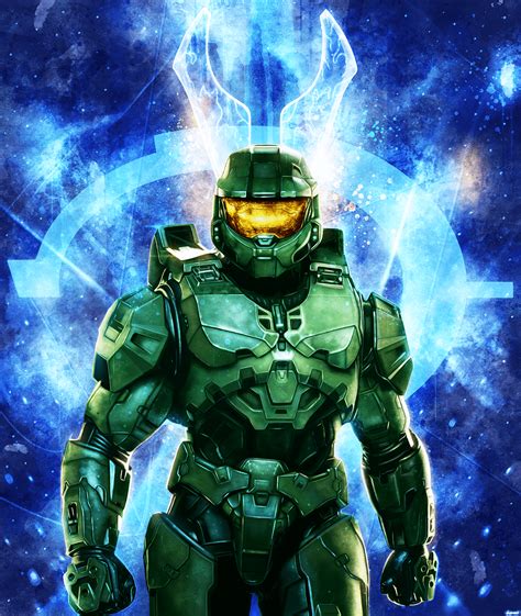 Halo Master Chief P1xer Posterspy