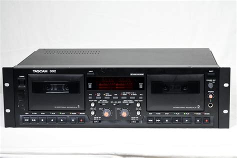 Tascam 302 Dual Auto Reverse Cassette Deck Gearwise Av And Stage Equipment