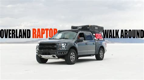 Overland Ford Raptor Walk Around Salt Flat Speed Trials Youtube