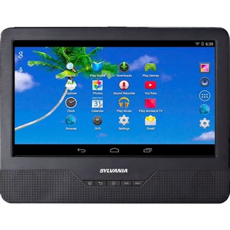 Sylvania 9 Tablet 8 Gb With Dvd Player Black Sltdv9200 Best Buy