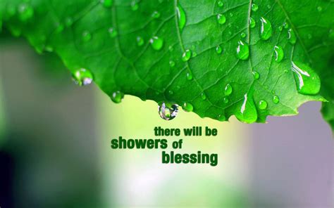 Showers Of Blessing Christian Wallpapers