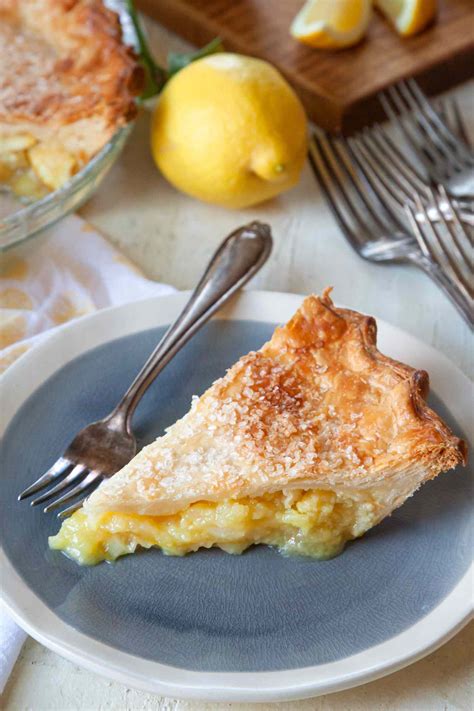 Lemon Shaker Pie Recipe