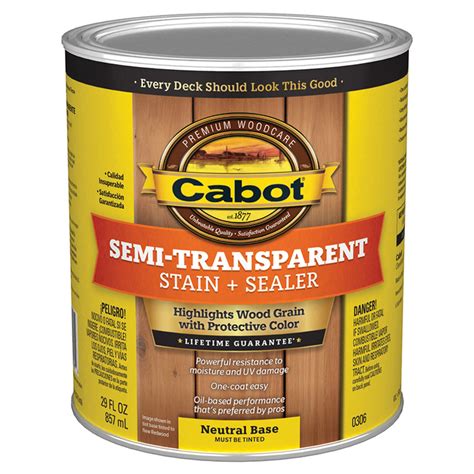 I wouldn't be surprised if behr's best exterior paint and primer in one sticks fine to it. 1 Qt Cabot Stains 0306 Neutral Base Semi-Transparent Oil ...