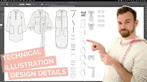Technical Drawing For Fashion Part 4 Creating A Library Of Design