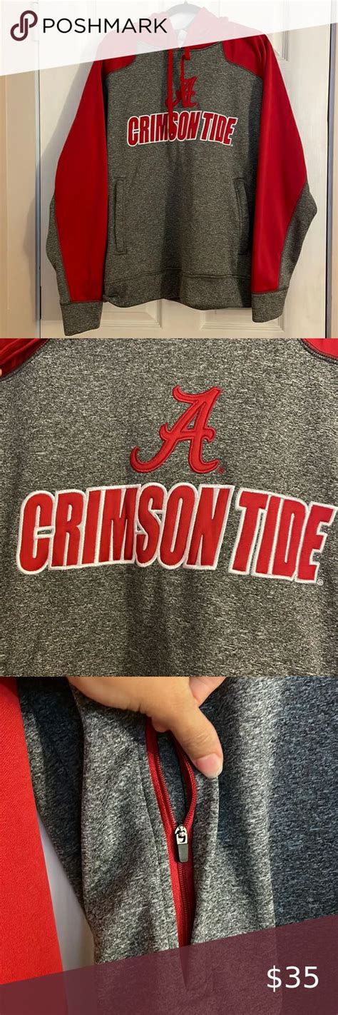 Nwot Alabama Crimson Tide Hoodie Alabama Crimson Tide Knights Nwot Apparel Hoodies Check