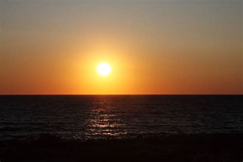 Ocean Sunset Foto Stock Gratuita Public Domain Pictures