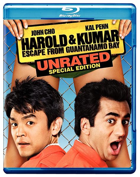 Amazon Com Harold Kumar Escape From Guantanamo Bay Unrated Special Edition Blu Ray John