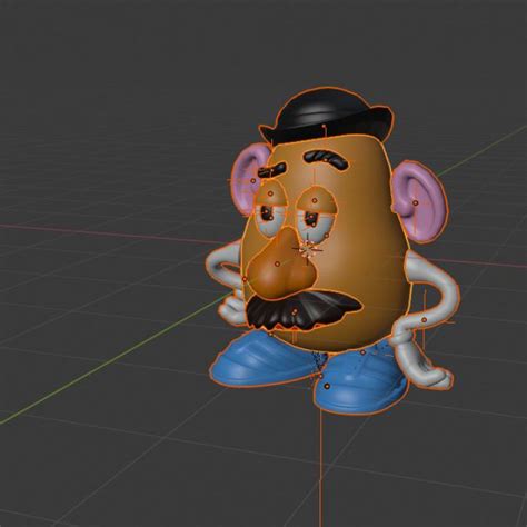 3d Printable Mr Potato By Freddyanimator 64