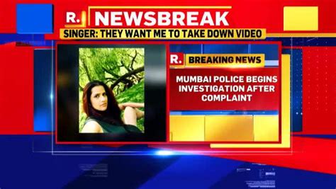 Singer Sona Mohapatra Alleges Threat From A Sufi Group Over Her Latest Song India News