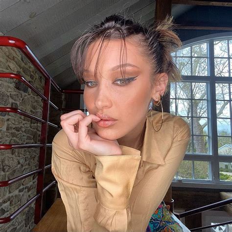 Bella Hadid Shows Her Sexy Boobs 10 Photos Thefappening