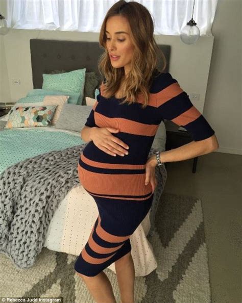 pregnant rebecca judd shares photo of her ultrasound to instagram daily mail online