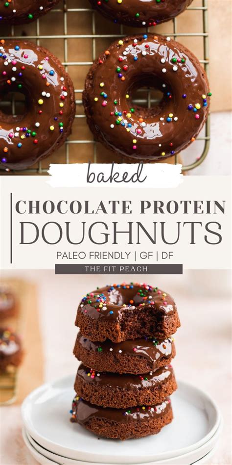 Decadent Chocolate Protein Doughnuts