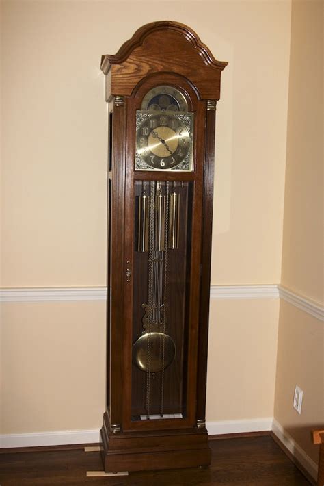 Vintage Ridgeway Grandfather Clock Ebth