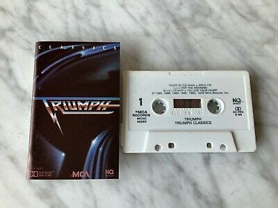Triumph Classics Cassette Tape Mca Mcac Rik Emmett Lay It On