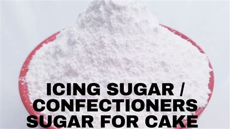 How To Make Icing Sugar For Cake Ll Confectioners Sugar Ll Sugar Powder