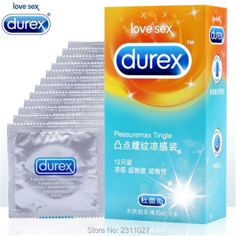durex condoms ribbed and dotted tingle lube large size condoms sex condoms for men 12 pcs