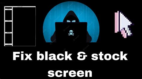 How To Fix Black Screen And Stock Loading Screen 100 Fix Youtube