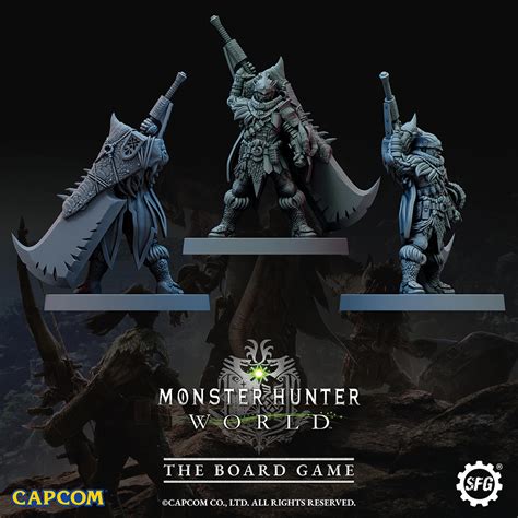 First Look At Pledge Levels For Monster Hunter World The Board Game