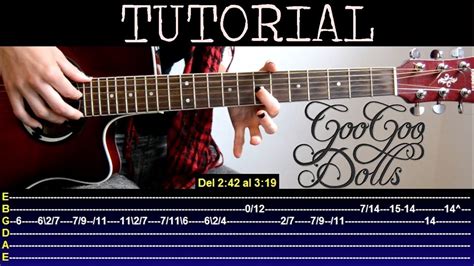 Cómo Tocar Iris De Goo Goo Dolls Tutorial De Guitarra How To Play