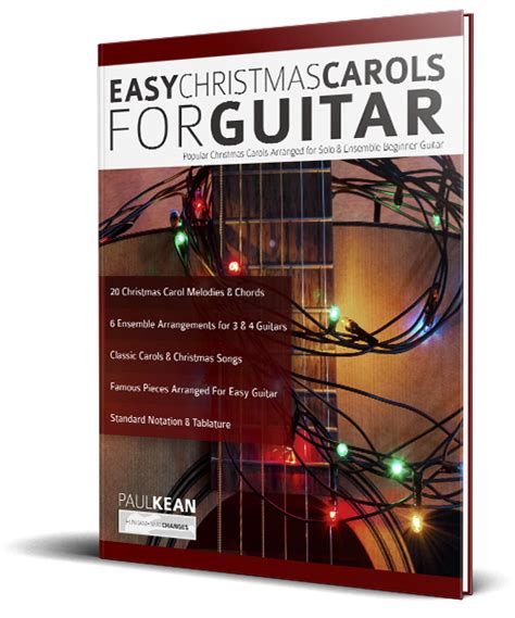 Easy Christmas Carols For Guitar Fundamental Changes Music Book